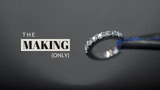 Изготовление: пирсинг козелка из платины с бриллиантами | @jacothejeweller