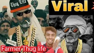 Farmer Thug Life Harendra Tau Thug life comedy video by gaurav Kumar