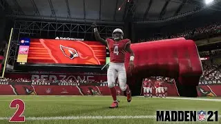 THE FRANKLIN/WALKER ERA BEGINS | Preseason Games | Arizona Cardinals Franchise Ep. 2 | Madden NFL 21