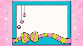 رسم فيونكة كيوت وسهلة &mdash; تزيين دفاتر   للبنات Cute Bow Drawing &mdash; Easy Notebook Decoration for Girls