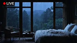 Soft Night RAIN for Deep Sleep 🌧️ Helps You Fall Asleep Fast (No Thunder)