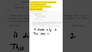 ISI MTech CS PCA 2025 Q22 Answer Revealed! Full Step-by-Step Solution #ISIMTech2025 #PCA #CSExam