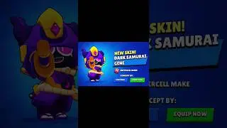DARK SAMURAI GENE🥷💙 #brawlstars #рекомендации #бравлстарс #бравл #brawl #бс #edit #brawltalk #эдит