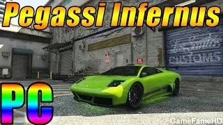 GTA 5 PC - PEGASSI INFERNUS [Customization Guide & Speed Test] Fully Upgraded Super Car