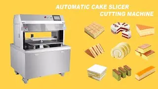 Automatic cake cutting machine