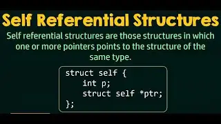 Self Referential Structures