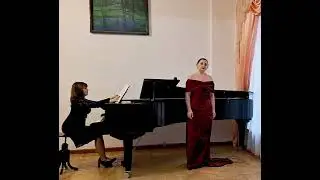 Вікторія Цюпак Карабулут - сопрано, партія фортепіано - Ольга Пастух