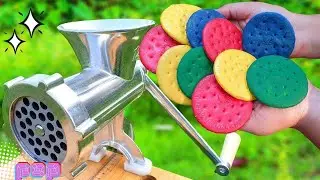 Meat Grinder Vs colourfull cookies 