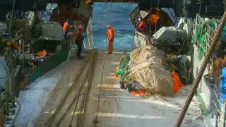 Crew member falls into sea during fishing operation in Sea of Okhotsk, Russia