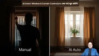AI Smart Window & Curtain Controllers - अब परदे खुद खुलेंगे बंद होंगे 😲  #smarthome