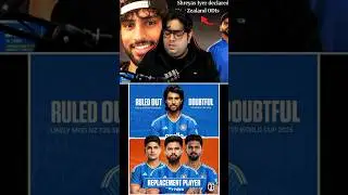 tilak varma replacement 😱 gaikwad,Shreyas,gill | #teamindia #shorts