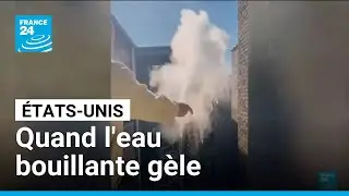 Quand il fait si froid que l'eau bouillante gèle : une tempête hivernale paralyse les États-Unis