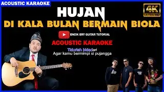 Hujan - Di Kala Bulan Bermain Biola ( Acoustic Karaoke )