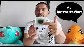 Troca de Tela Game Boy Pocket - 05 Restaura&ccedil;&otilde;es