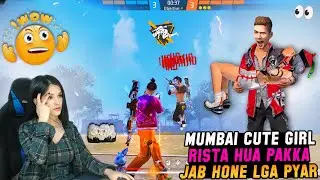 MUMBAI KI CUTE GIRL😍 के साथ Noob Prank On Worldchat - Garena Free Fire