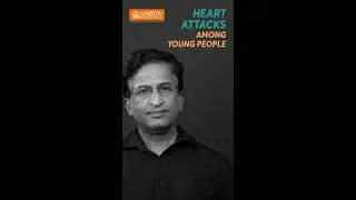Why has heart attack become so common in young people?   #shorts -Amrita Hospitals