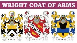 Wright Coat Arms & Family Crest - Symbols, Bearers, History