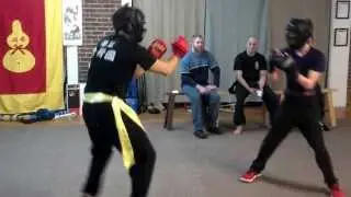 Green sash sparring