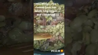YALL SEE THAT HAM BONE IN THOSE BEANS👀💃#vomcooks#vomshort#dinner#vomfamily#vomvibes#2025🌈