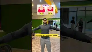 How to Reduce Breast Fat Naturally at Home | 100% Effective! #BreastFatLoss #HomeWorkout #ytshorts
