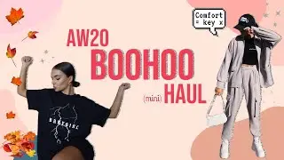 A/W20 Boohoo haul & try on! Comfy outfits | Emily Oldham