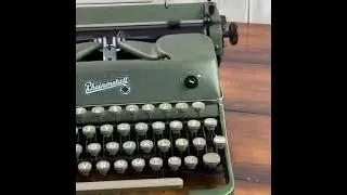 1952 Rheinmetall KST Portable Manual Typewriter