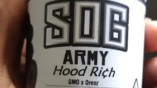 SOG Army hood rich strain review