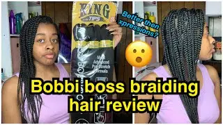 Bobbi boss braiding hair review