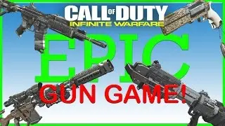 INFINITE WARFARE - EPIC GUNGAME! (Epic gungame in infinite warfare) w/ KJH-4K
