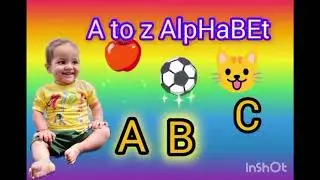 Welcome to my channel (Ayush Study) 🏨📚A to z Alphabet song with sound