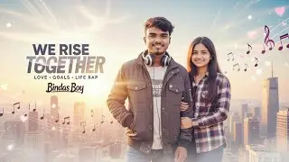 We Rise Together ❤️ | Hindi English Love Rap Song | Male Female Rap | Bindas Boy | Happy Life 