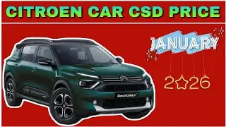 Citroen Cars new CSD canteen price list January 2026 | Citroen C3 AIRCROSS Basalt CSD Price 2026