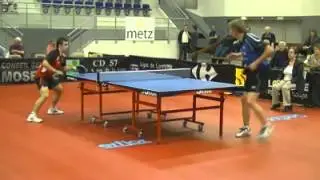 More Table Tennis Behind the Back Action