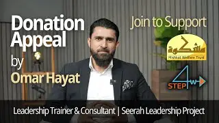 Donation Appeal by Omar Hayat | Support Mishkat Welfare Trust&rsquo;s Education & Welfare Initiatives