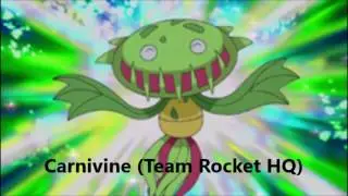 Team Rocket's Pokemon (Gen 1-6)