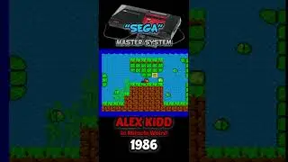 Alex Kidd 1986 SEGA Master System(sms) old retro game