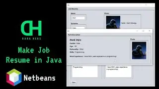 Make Job Resume in Java