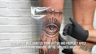 Derm Shield Tattoo Instructions
