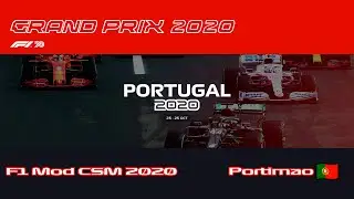 Grand Prix 4 - F1 2020 MOD v0.96 CSM - Algarve Portimao GP - 5 Laps [1440p60FPS]
