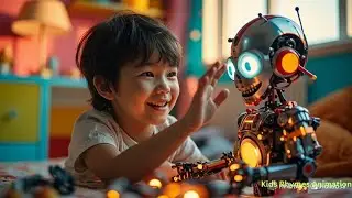Robot and Me | Fun Kids Song About Friendship and Imagination | Animated Cartoon Music Video