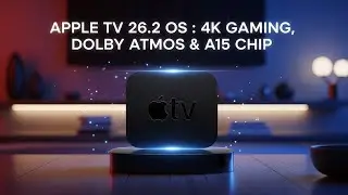 Apple TV 26.2 OS LEAKS: 4K Gaming, Dolby Atmos & A15 Chip &ndash; Biggest Upgrade Yet!