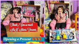 OPENING A PRESENTS FROM S&H SISTERS FOREVER |UNBOXING TOY STORY TOY and PEPPA PIG HOUSE COLLECTION