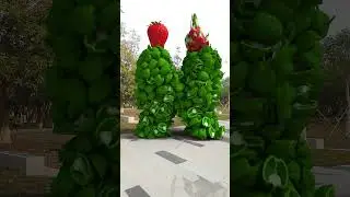 vegetable man collision#UnzipAnimation#c4danimation#SpecialEffects