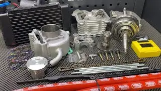 Big bore set 192cc for Ruckus Gy6-150 157Qmb water cooling