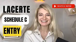 Lacerte - Schedule C entry