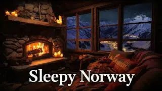 Norway Rainy Night | Deep Sleep & Relaxation 🌧️🌌 #2