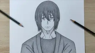 How to draw Shinmon Benimaru - Fire Force || drawing anime tutorial