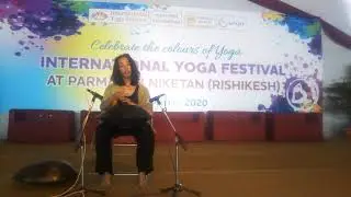 Yusuke Hoshi Handpan Rishikesh International Yoga festival 2020 Movie 2