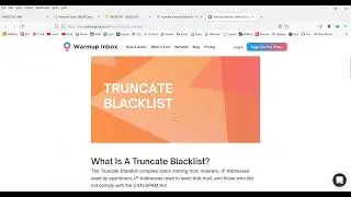 How to remove truncate blacklist removal request