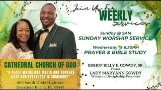 Cathedral COG Sunday Evening Fresh Fire Service Featuring RLF Delray Beach